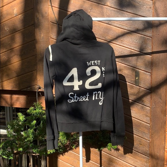 Black Aeropostale zip front sweatshirt - Picture 5 of 5